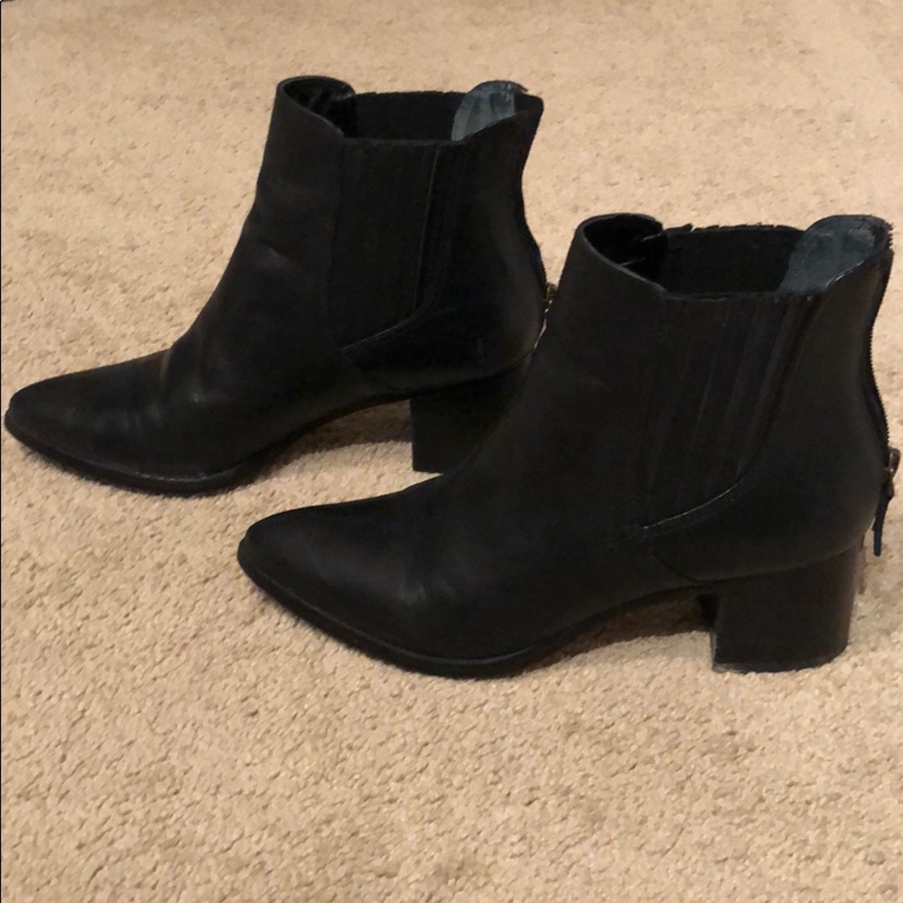 Black Halogen Heeled Booties